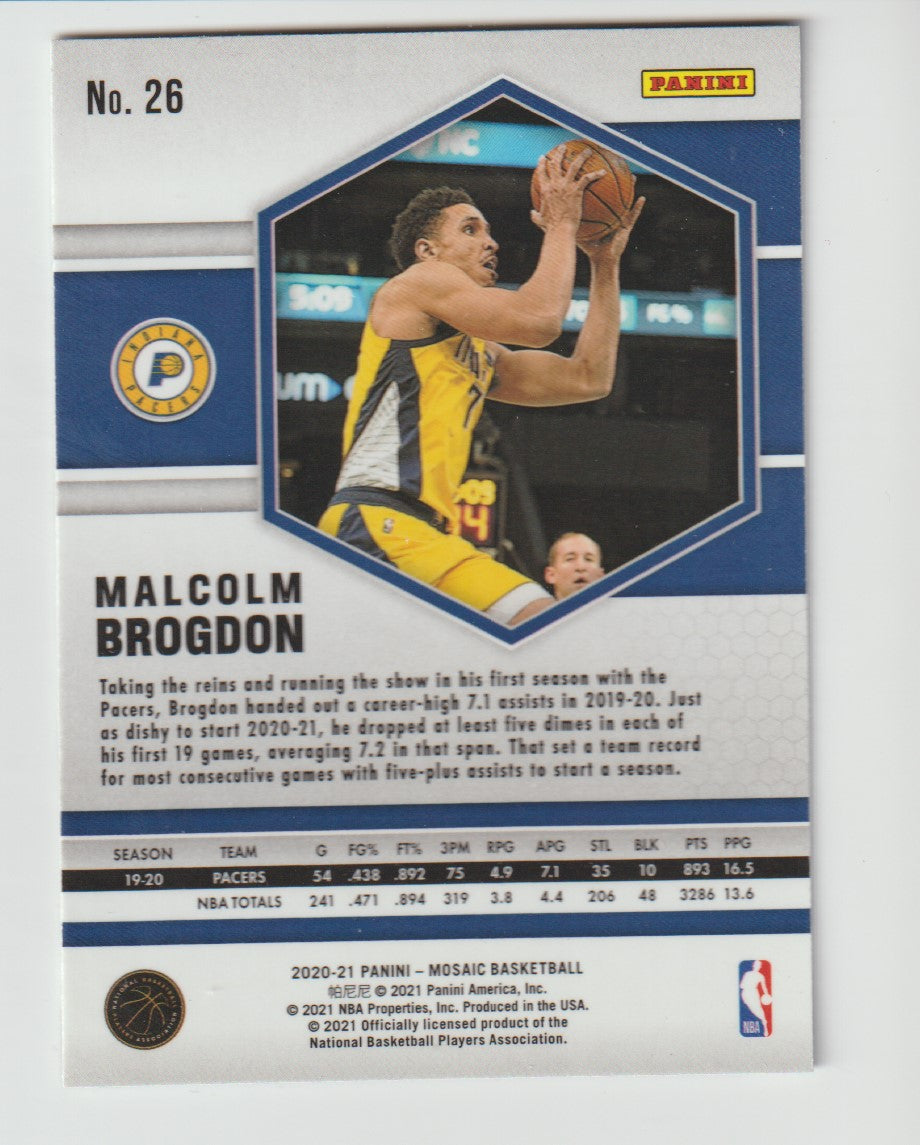 026 Malcolm Brogdon - Indiana Pacers