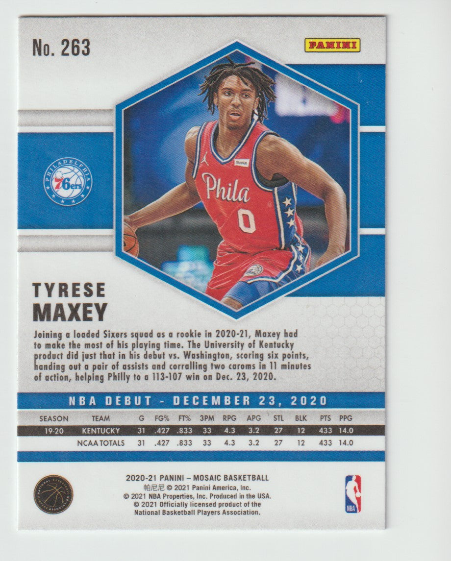 263 Tyrese Maxey - Philadelphia 76ers