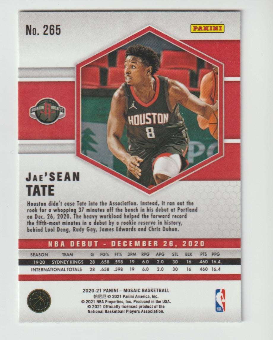 265 Jae'Sean Tate - Houston Rockets