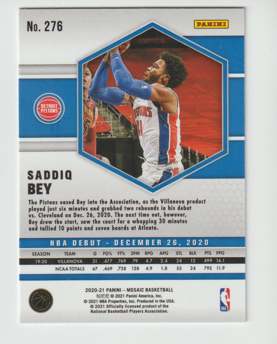 276 Saddiq Bey - Detroit Pistons