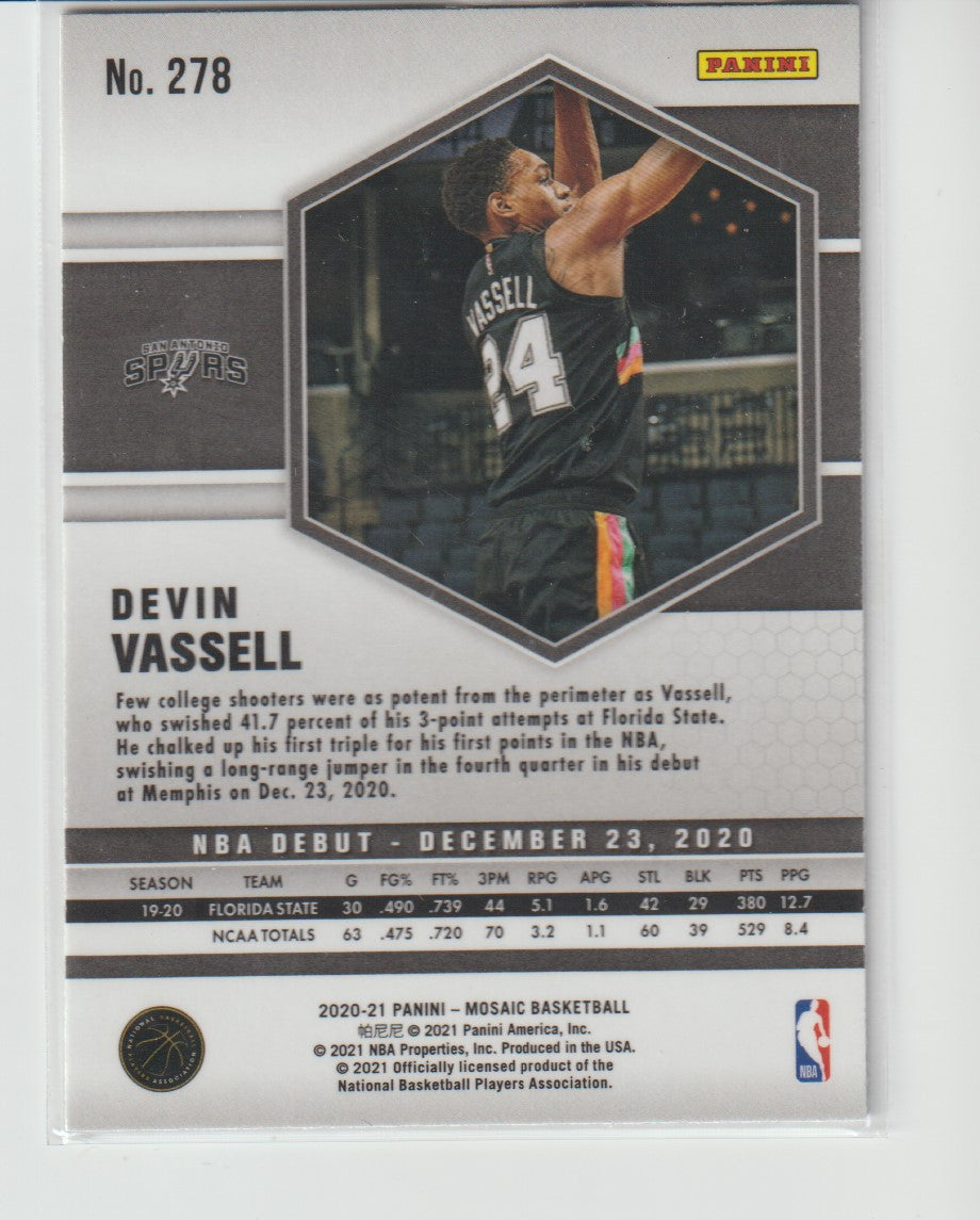 278 Devin Vassell - San Antonio Spurs