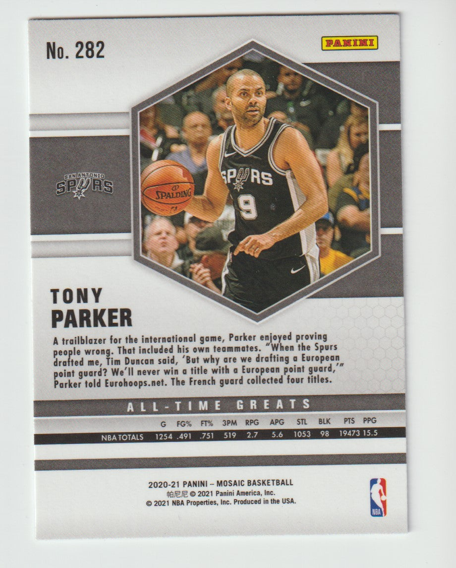 282 Tony Parker - San Antonio Spurs