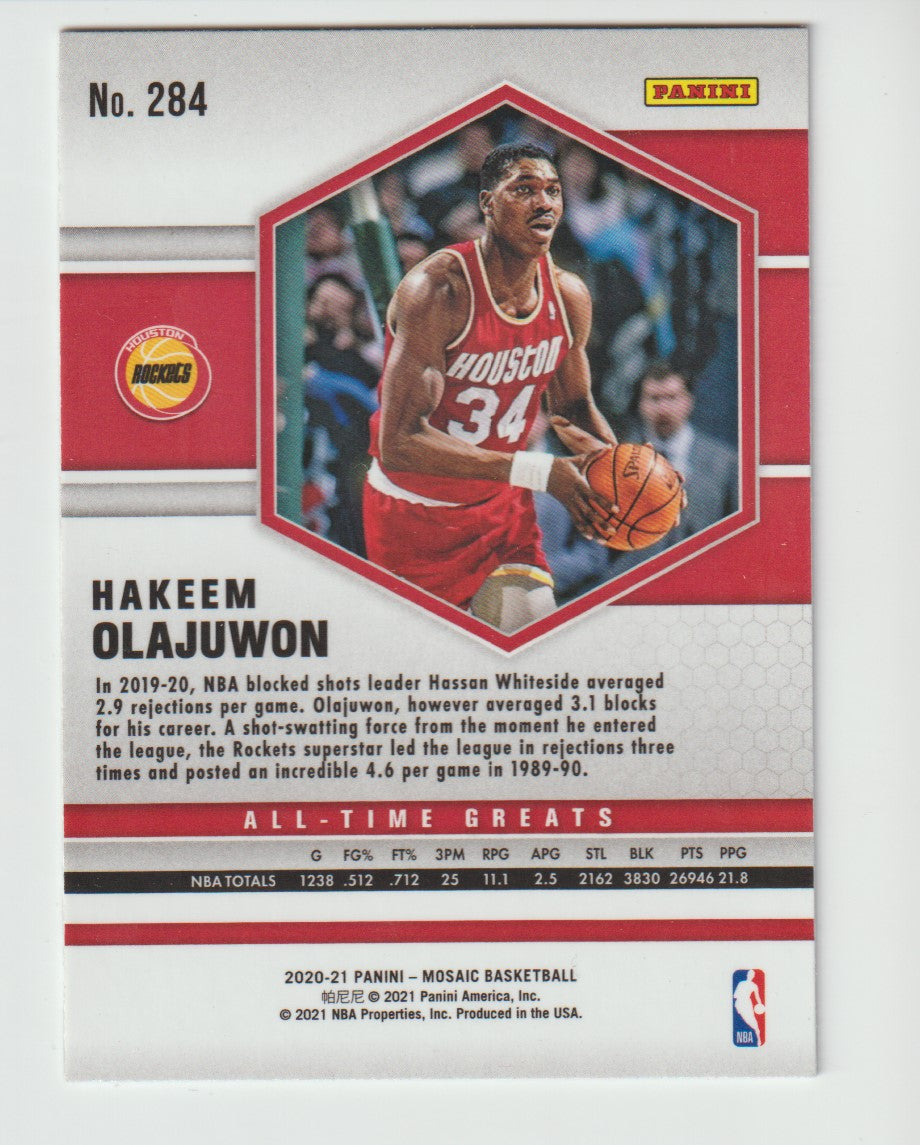 284 Hakeem Olajuwon - Houston Rockets