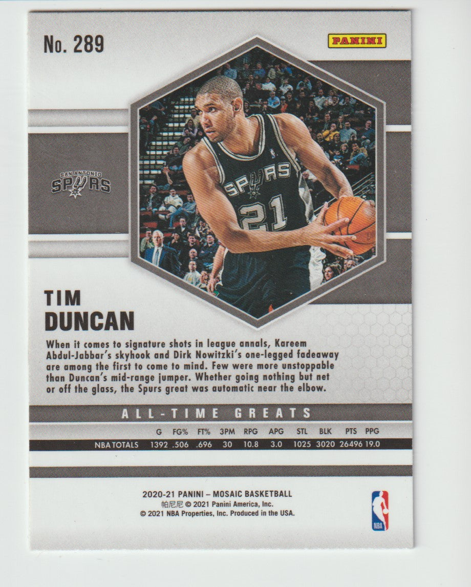 289 Tim Duncan - San Antonio Spurs