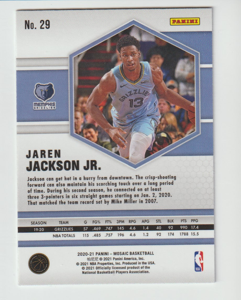 029 Jaren Jackson Jr. - Memphis Grizzlies