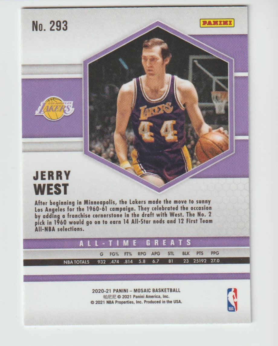 293 Jerry West - Los Angeles Lakers