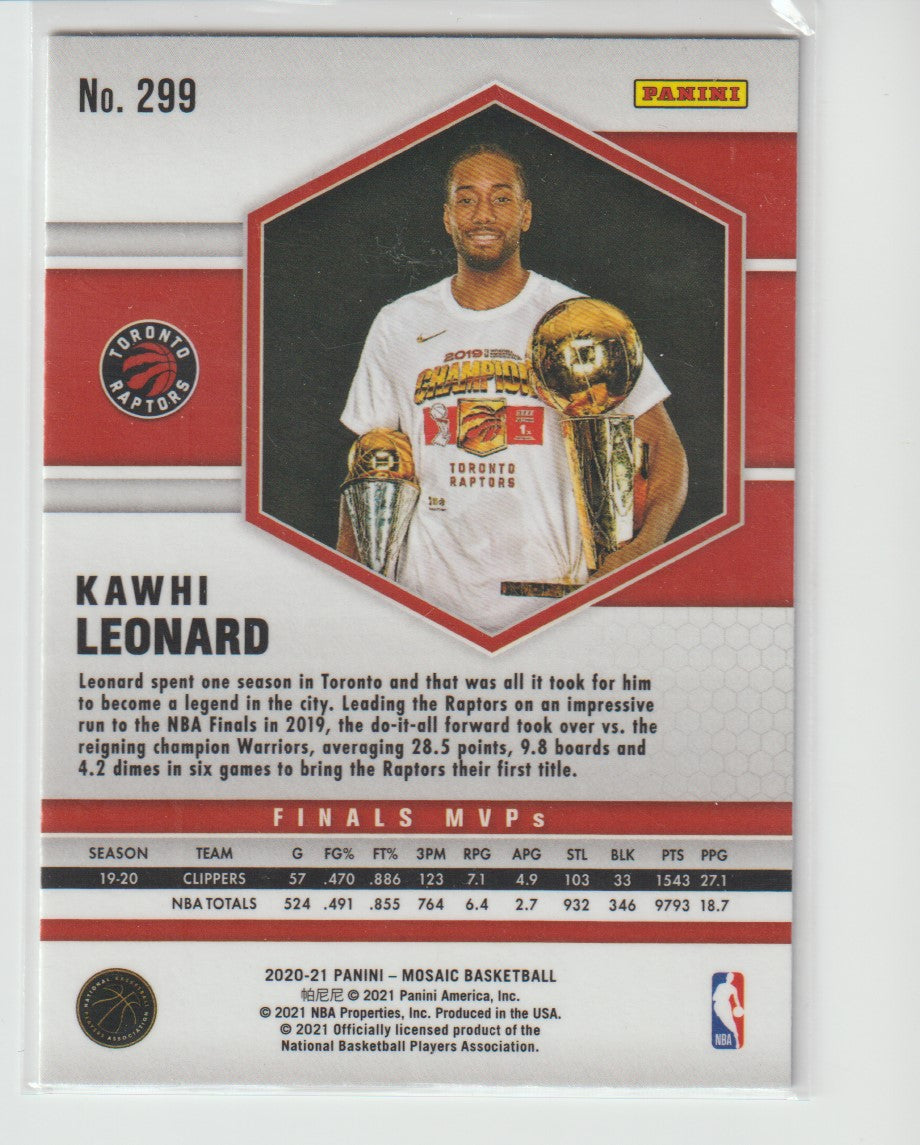 299 Kawhi Leonard - Toronto Raptors