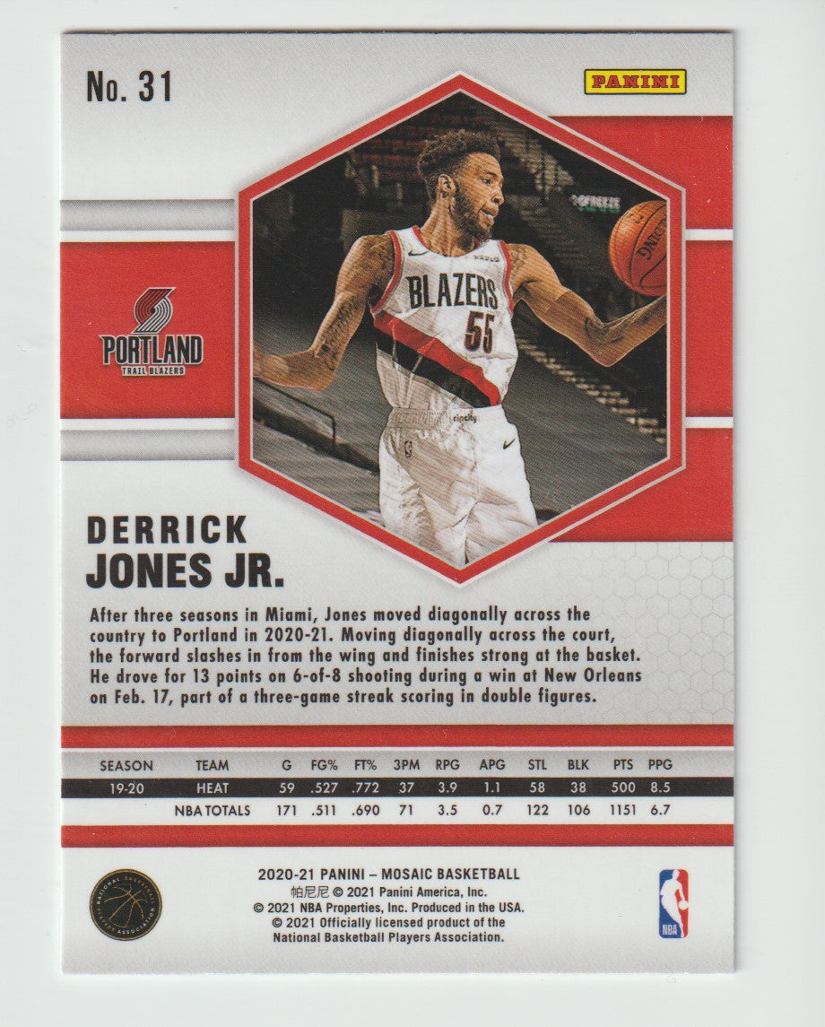 031 Derrick Jones Jr. - Portland Trail Blazers