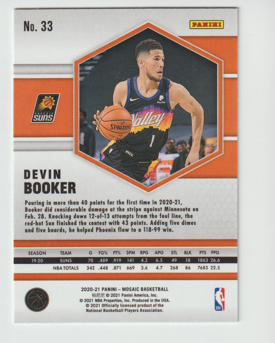 033 Devin Booker - Phoenix Suns