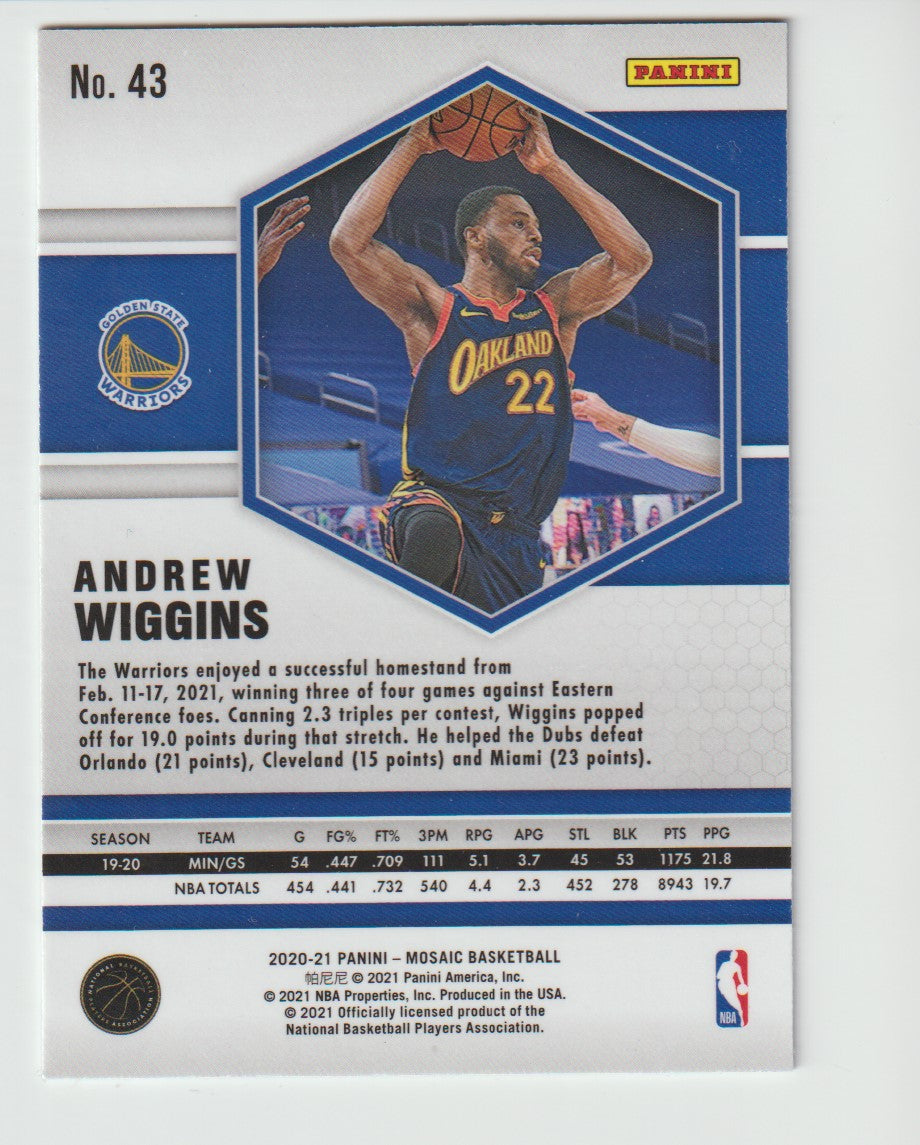 043 Andrew Wiggins - Golden State Warriors