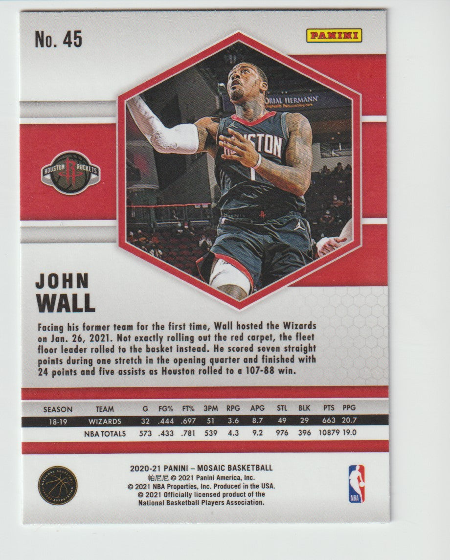 045 John Wall - Houston Rockets