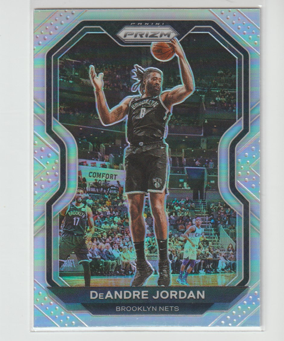 130 DeAndre Jordan - Brooklyn Nets Silver Prizm