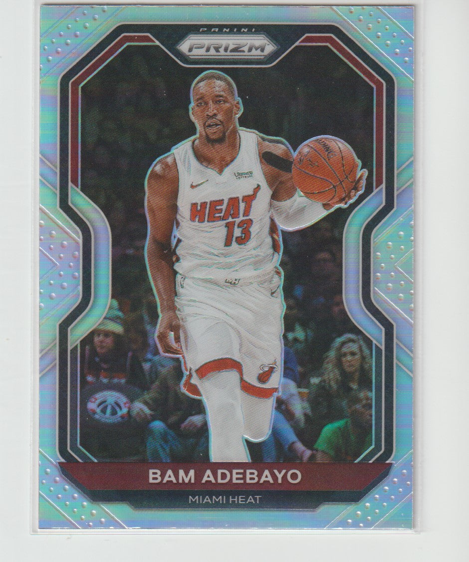 138 Bam Adebayo - Miami Heat Silver Prizm