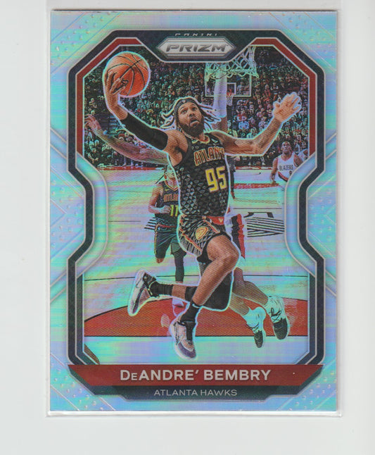 011 DeAndre' Bembry - Atlanta Hawks Silver Prizm