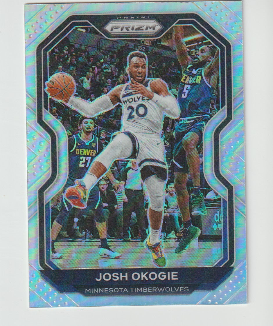 155 Josh Okogie - Minnesota Timberwolves Silver Prizm