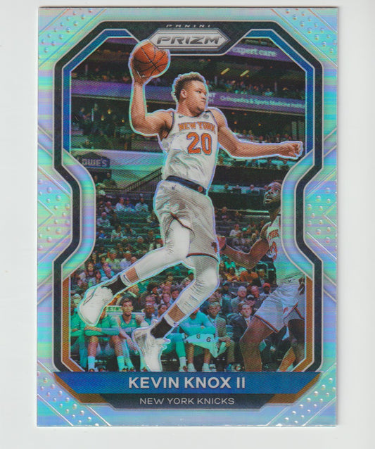 163 Kevin Knox II - New York Knicks Silver Prizm