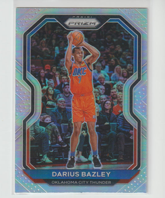 164 Darius Bazley - Oklahoma City Thunder Silver Prizm