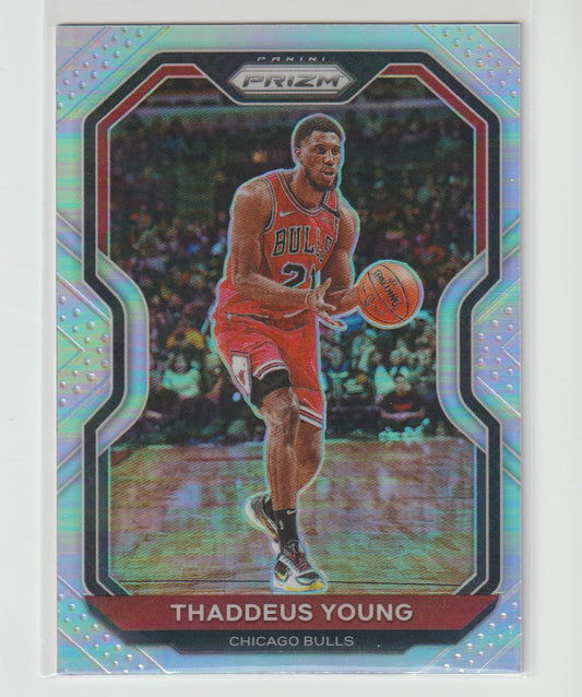 165 Thaddeus Young - Chicago Bulls Silver Prizm