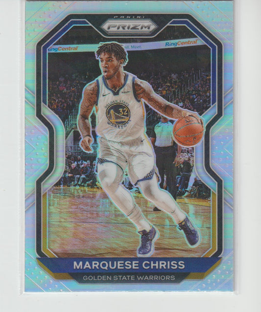 177 Marquese Chriss - Golden State Warriors Silver Prizm