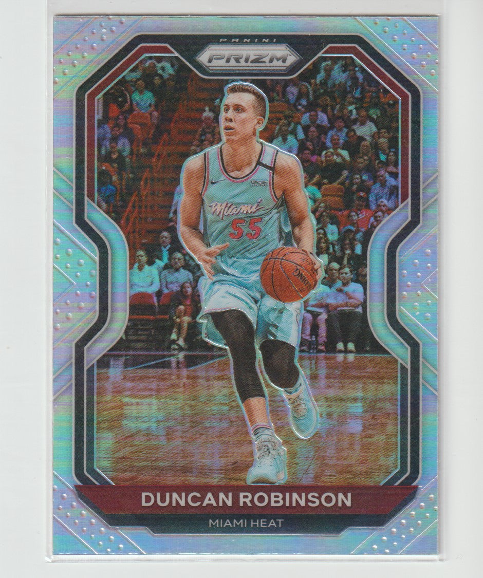 181 Duncan Robinson - Miami Heat Silver Prizm