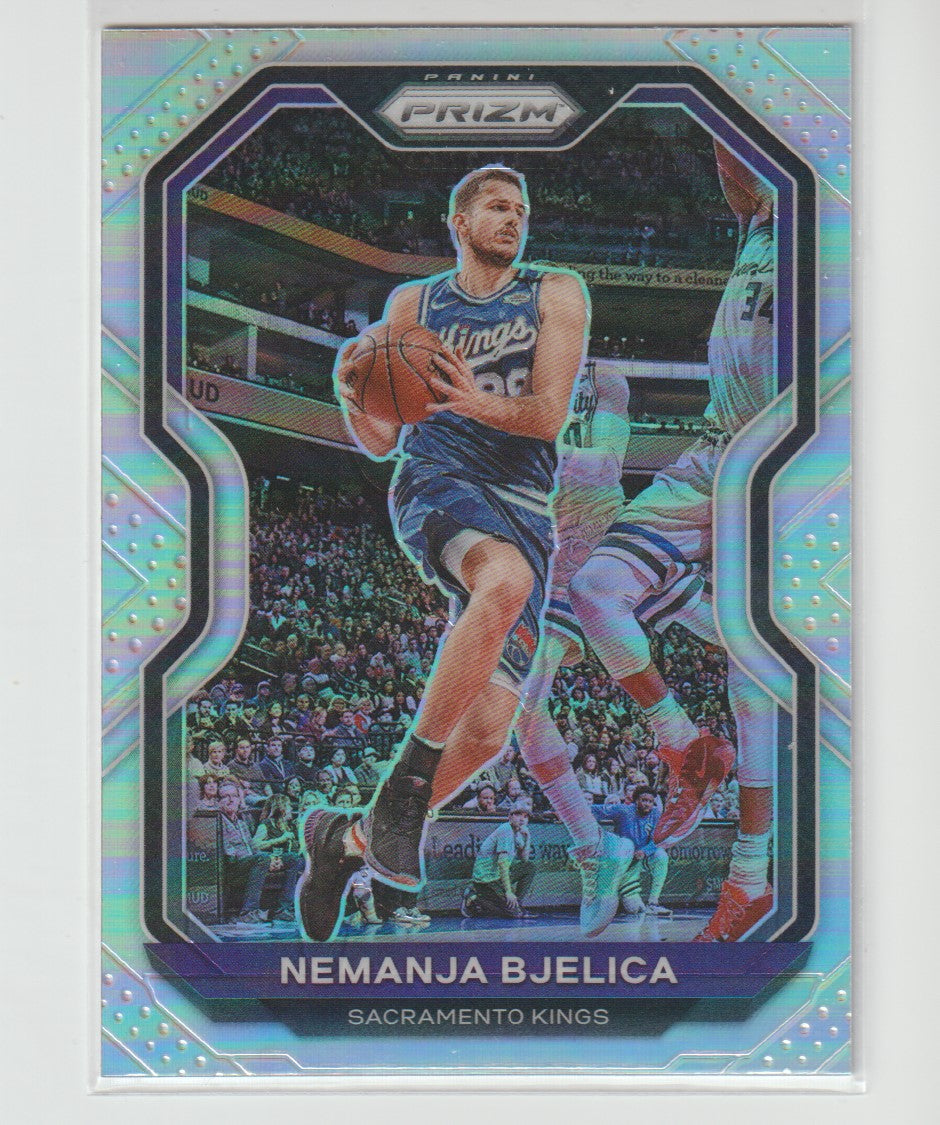 190 Nemanja Bjelica - Sacramento Kings Silver Prizm