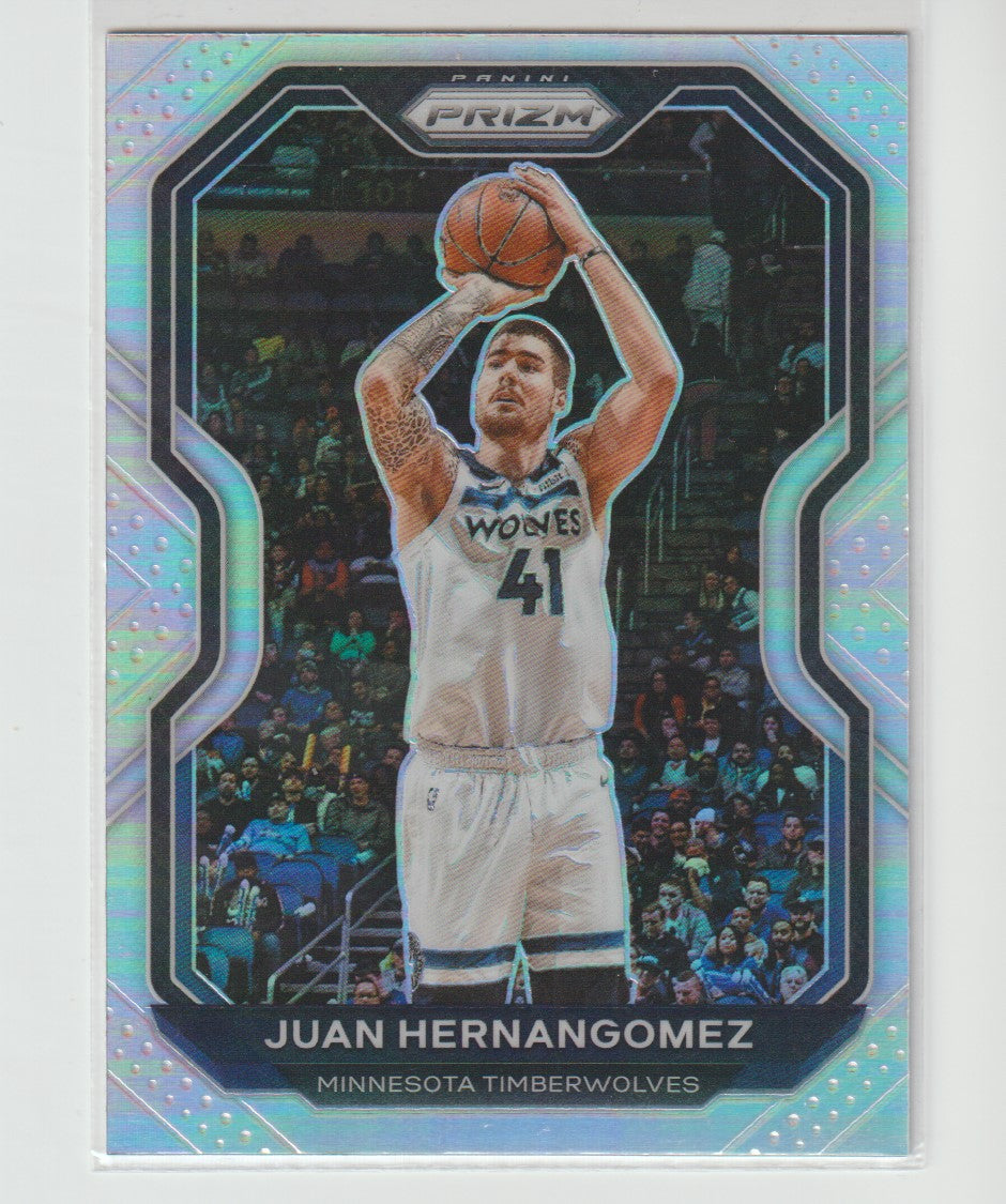 192 Juancho Hernangomez - Minnesota Timberwolves Silver Prizm