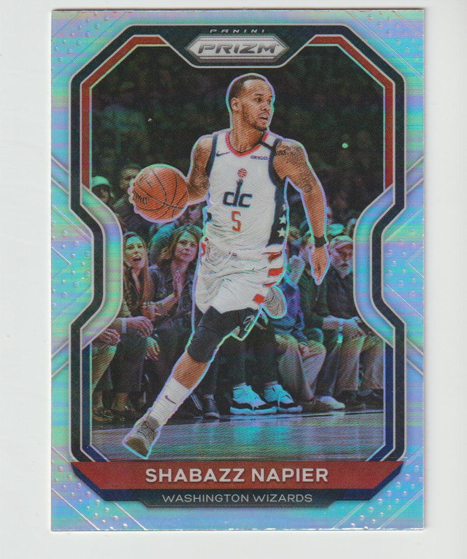 193 Shabazz Napier - Washington Wizards Silver Prizm