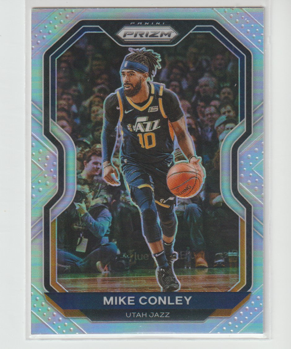 198 Mike Conley - Utah Jazz Silver Prizm