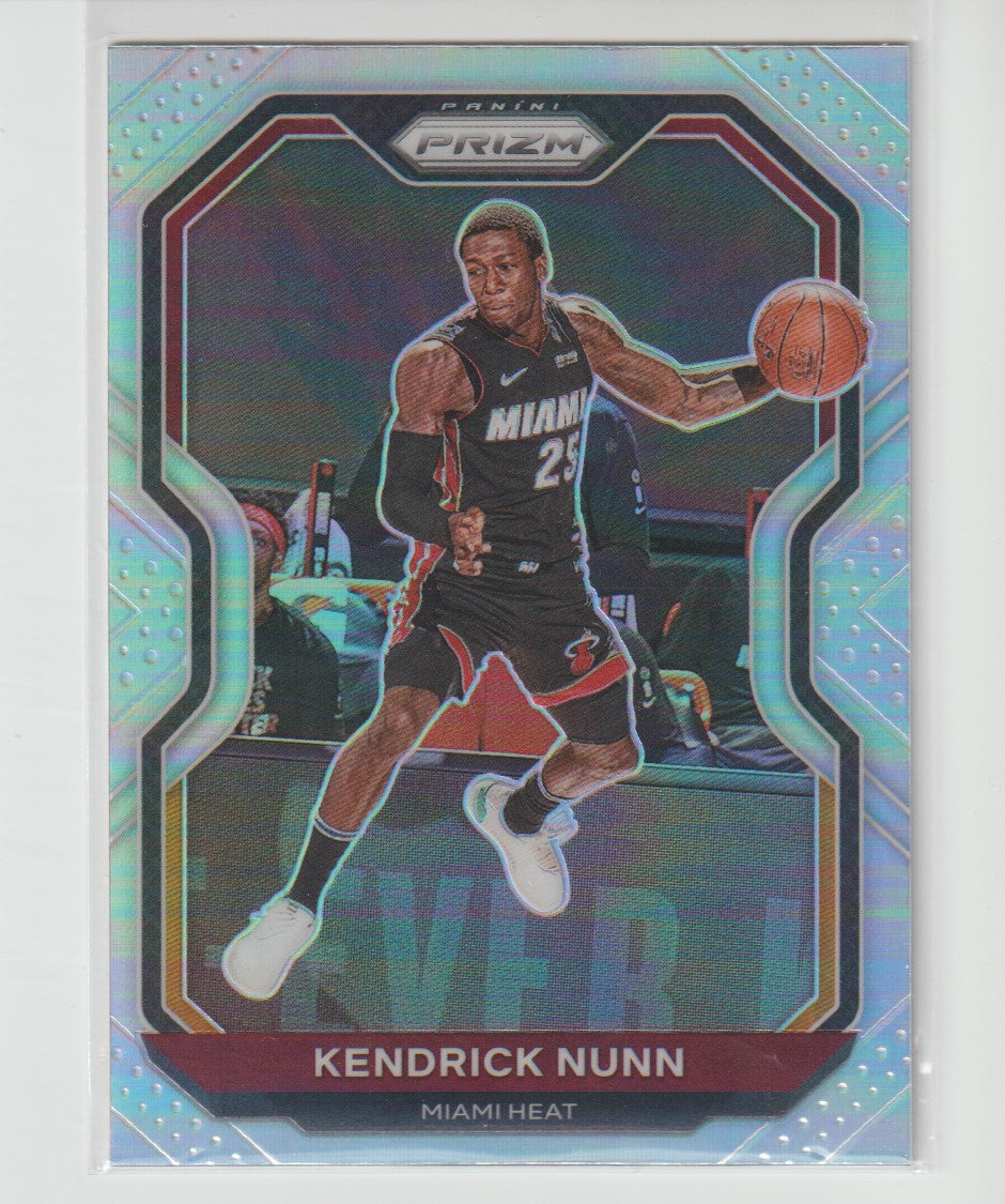 213 Kendrick Nunn - Miami Heat Silver Prizm