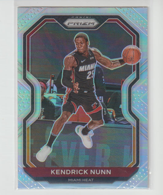 213 Kendrick Nunn - Miami Heat Silver Prizm