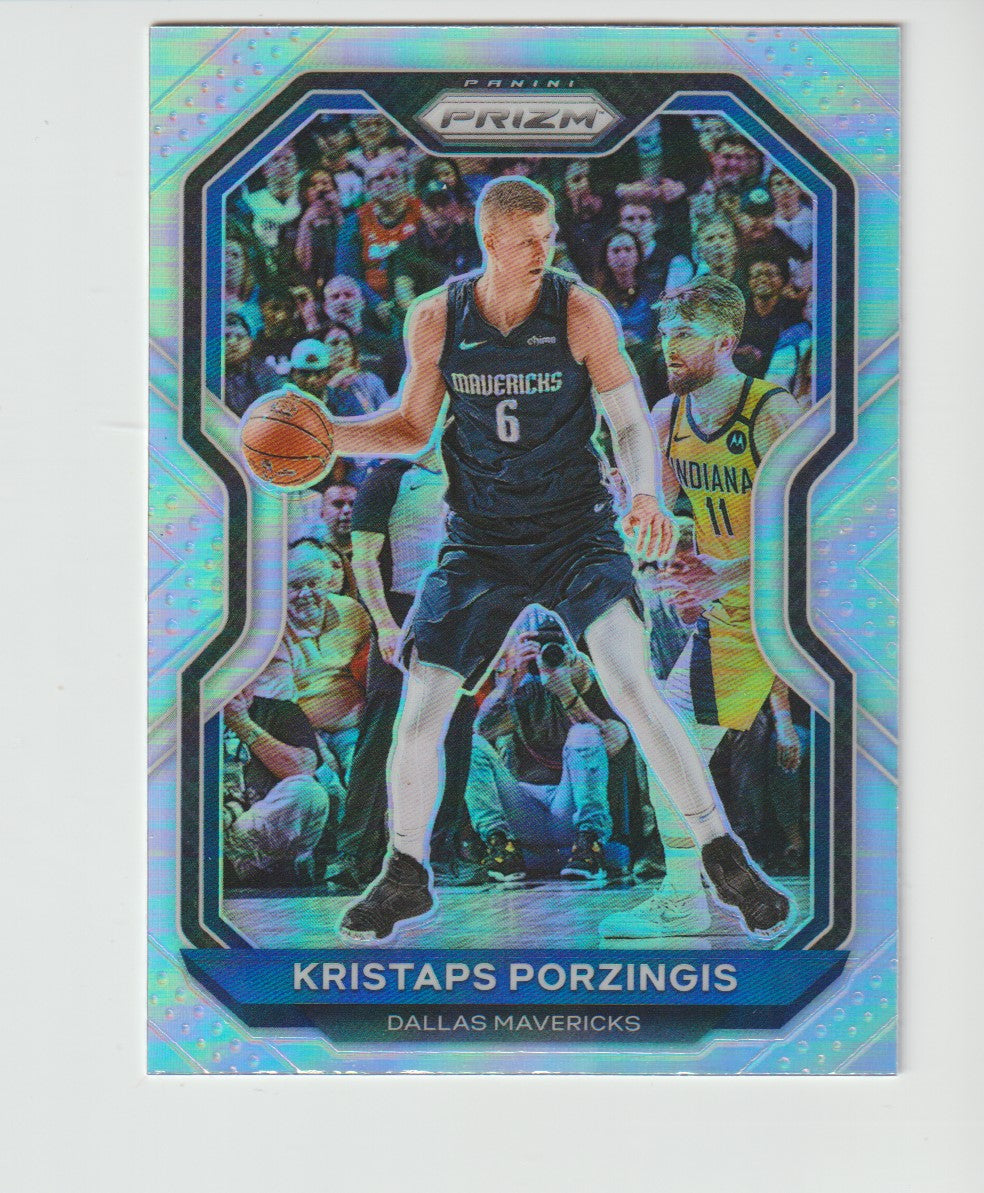 018 Kristaps Porzingis - Dallas Mavericks Silver Prizm