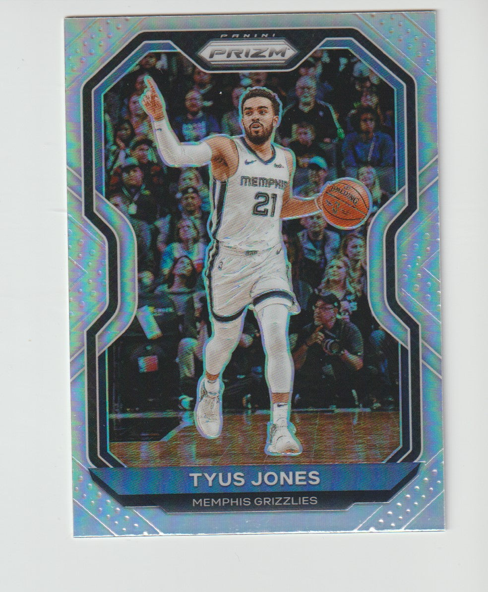 021 Tyus Jones - Memphis Grizzlies Silver Prizm