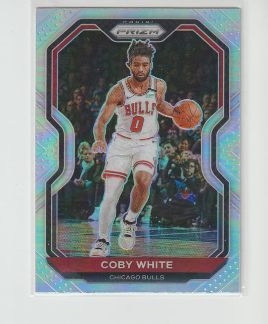 003 Coby White - Chicago Bulls Silver Prizm