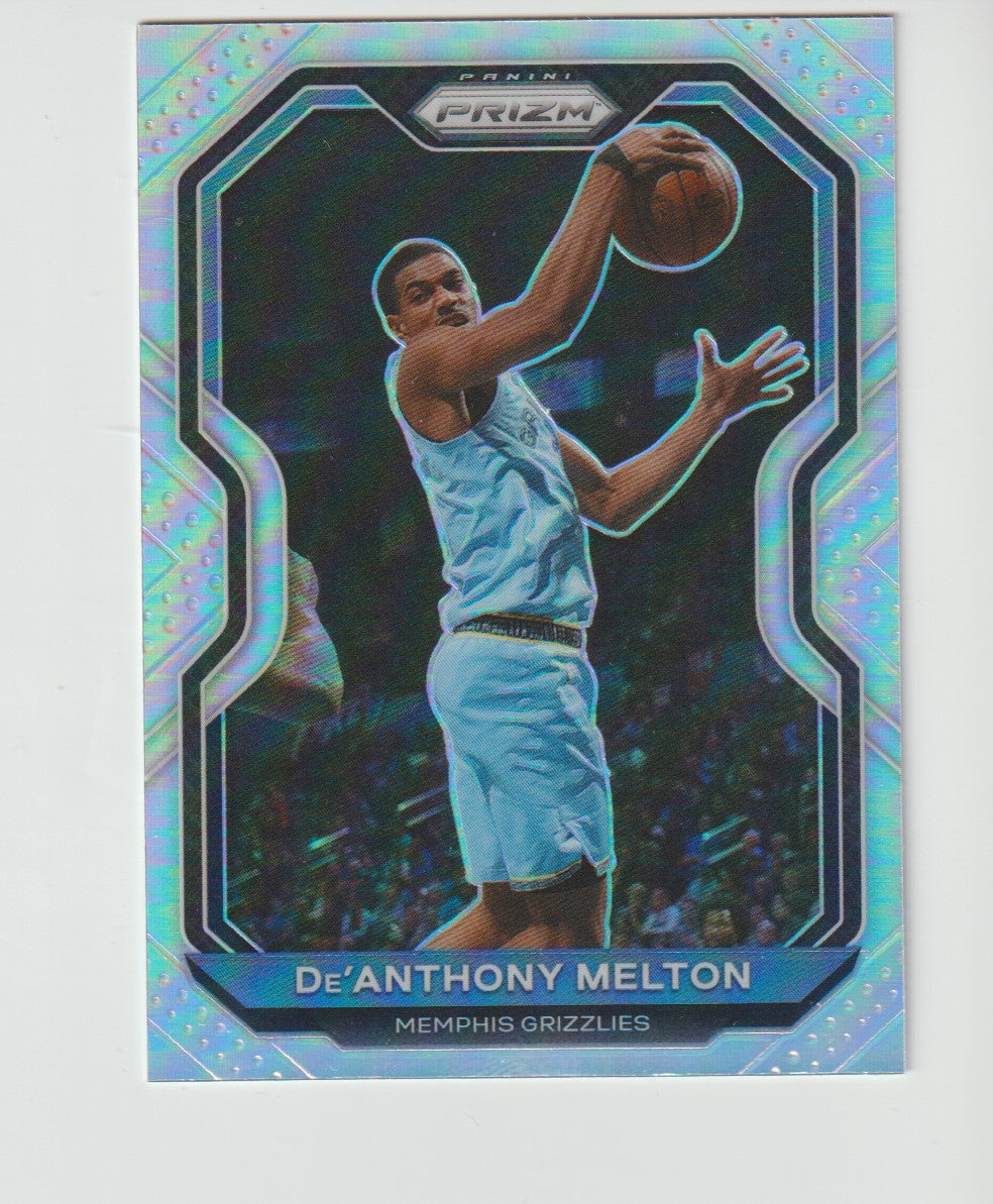 026 De'Anthony Melton - Memphis Grizzlies Silver Prizm