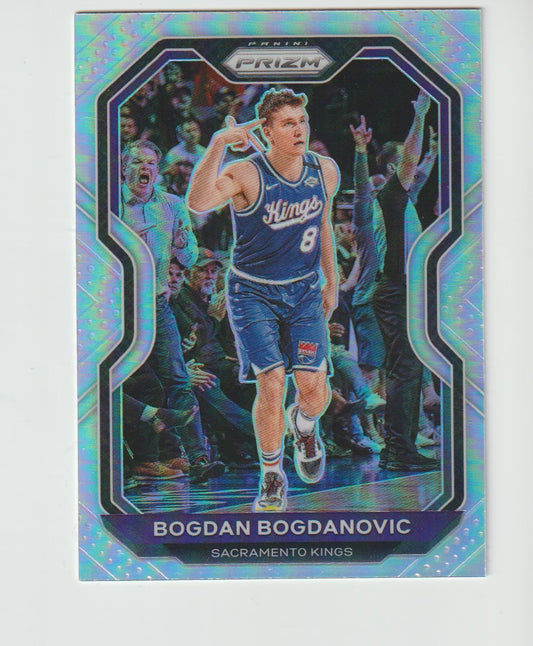 027 Bogdan Bogdanovic - Sacramento Kings Silver Prizm