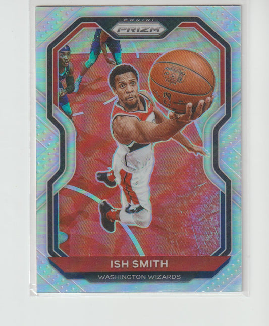 037 Ish Smith - Washington Wizards Silver Prizm