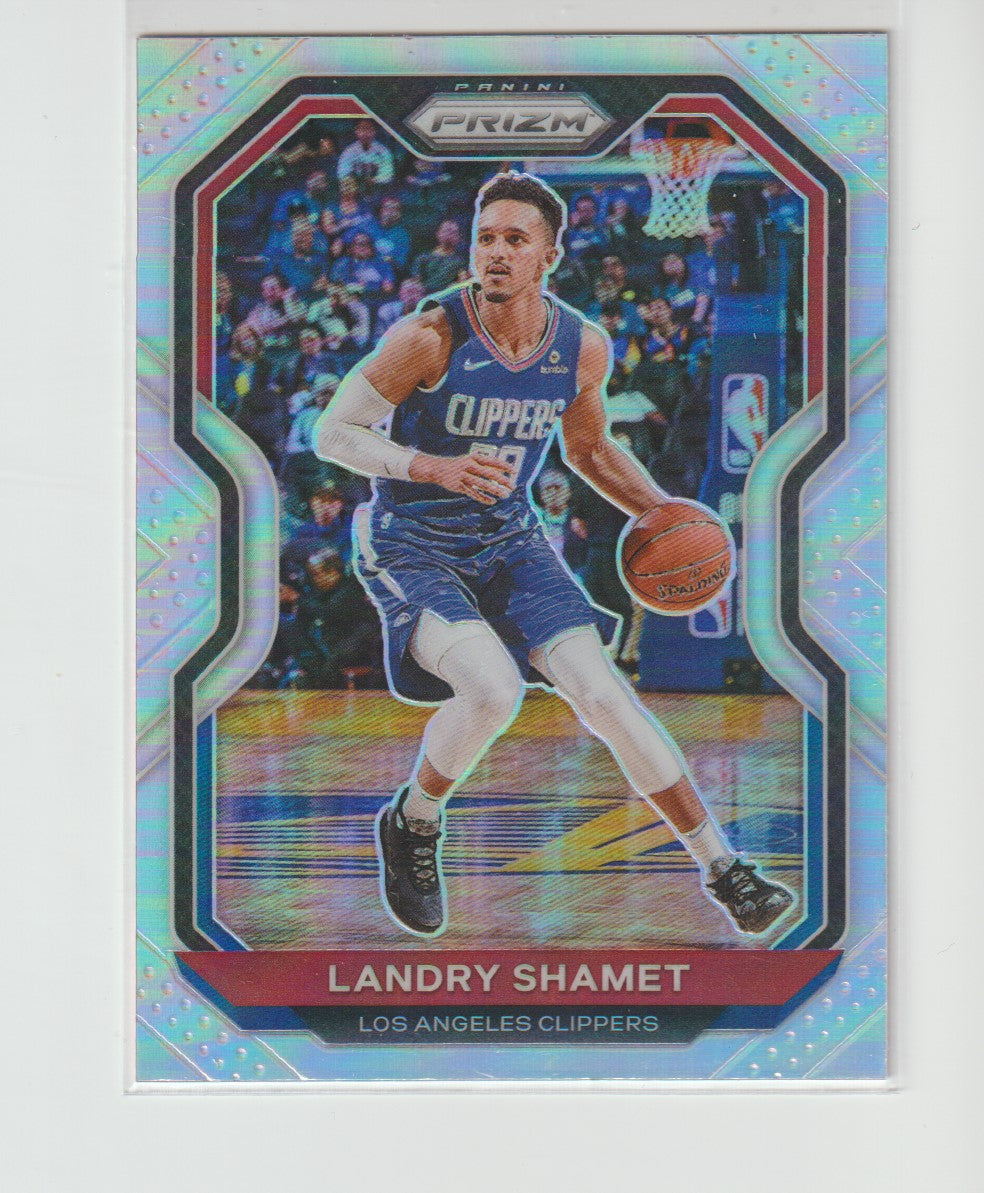 041 Landry Shamet - Los Angeles Clippers Silver Prizm