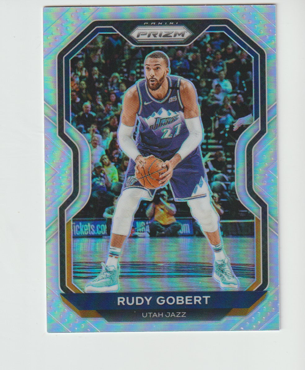 053 Rudy Gobert - Utah Jazz Silver Prizm