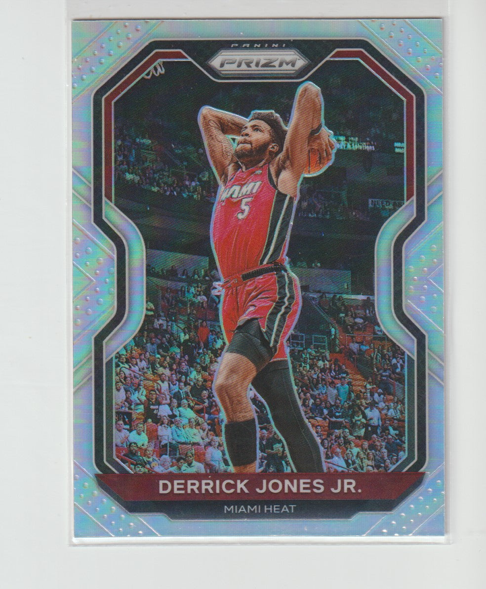 055 Derrick Jones Jr. - Miami Heat Silver Prizm