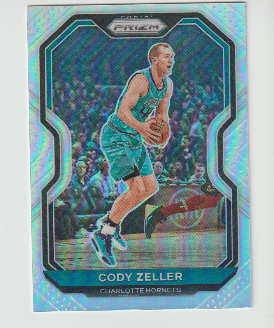 068 Cody Zeller - Charlotte Hornets Silver Prizm