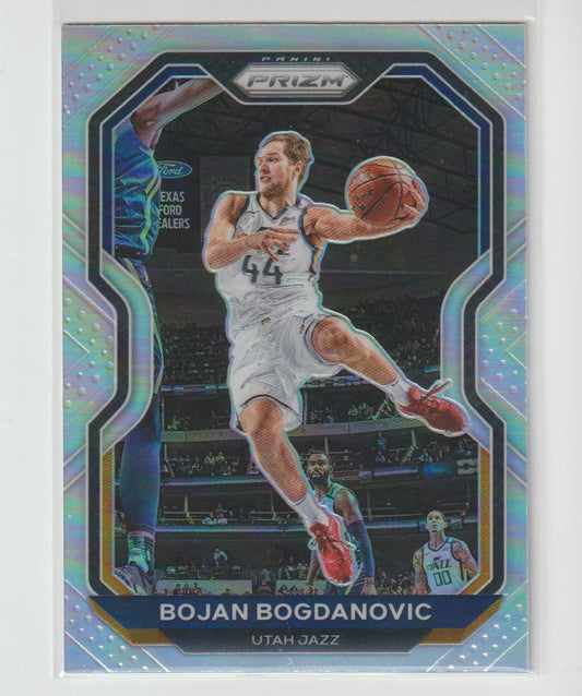 072 Bojan Bogdanovic - Utah Jazz Silver Prizm