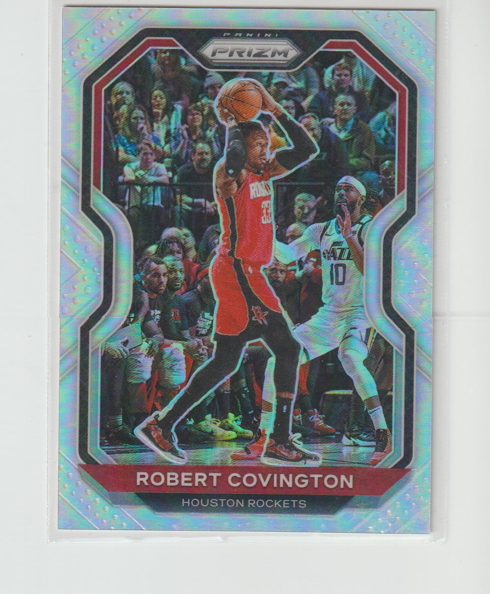 008 Robert Covington - Houston Rockets Silver Prizm