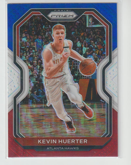 107 Kevin Huerter - Atlanta Hawks Red White Blue Prizm