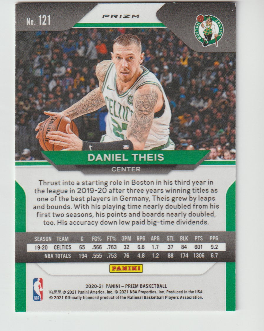 121 Daniel Theis - Boston Celtics Red White Blue Prizm