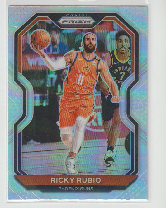 235 Ricky Rubio - Phoenix Suns Silver Prizm