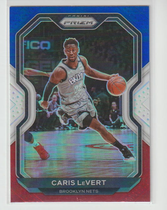 162 Caris LeVert - Brooklyn Nets Red White Blue Prizm