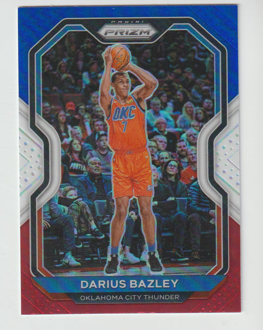 164 Darius Bazley - Oklahoma City Thunder Red White Blue Prizm