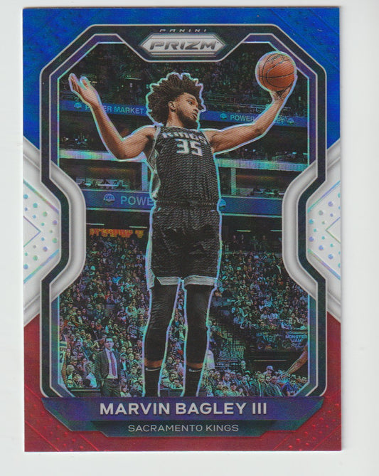 172 Marvin Bagley III - Sacramento Kings Red White Blue Prizm