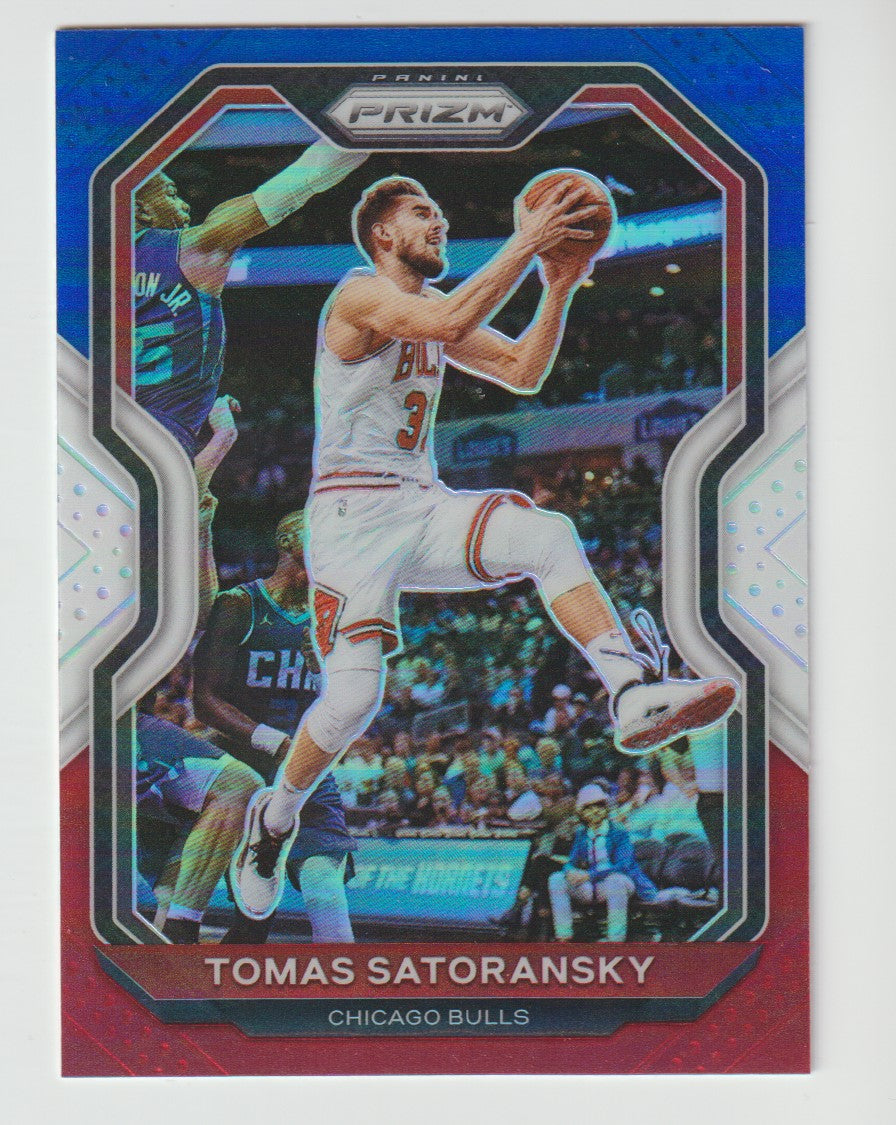 183 Tomas Satoransky - Chicago Bulls Red White Blue Prizm