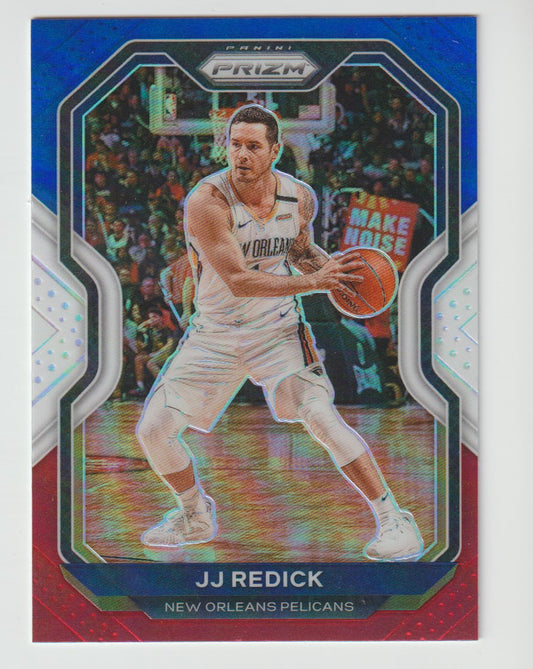 184 JJ Redick - New Orleans Pelicans Red White Blue Prizm